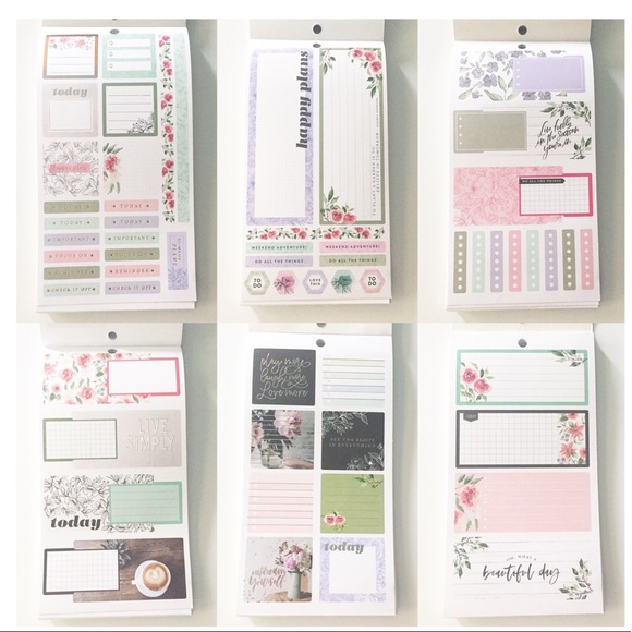 Happy Planner Horizontal Layout Sticker Value Pack - Picture 8 of 9